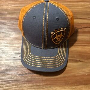 Ariat Charcoal and Mustard Cap